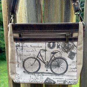 🚲 Sixtease Up-cycled Canvas Shoulder Bag